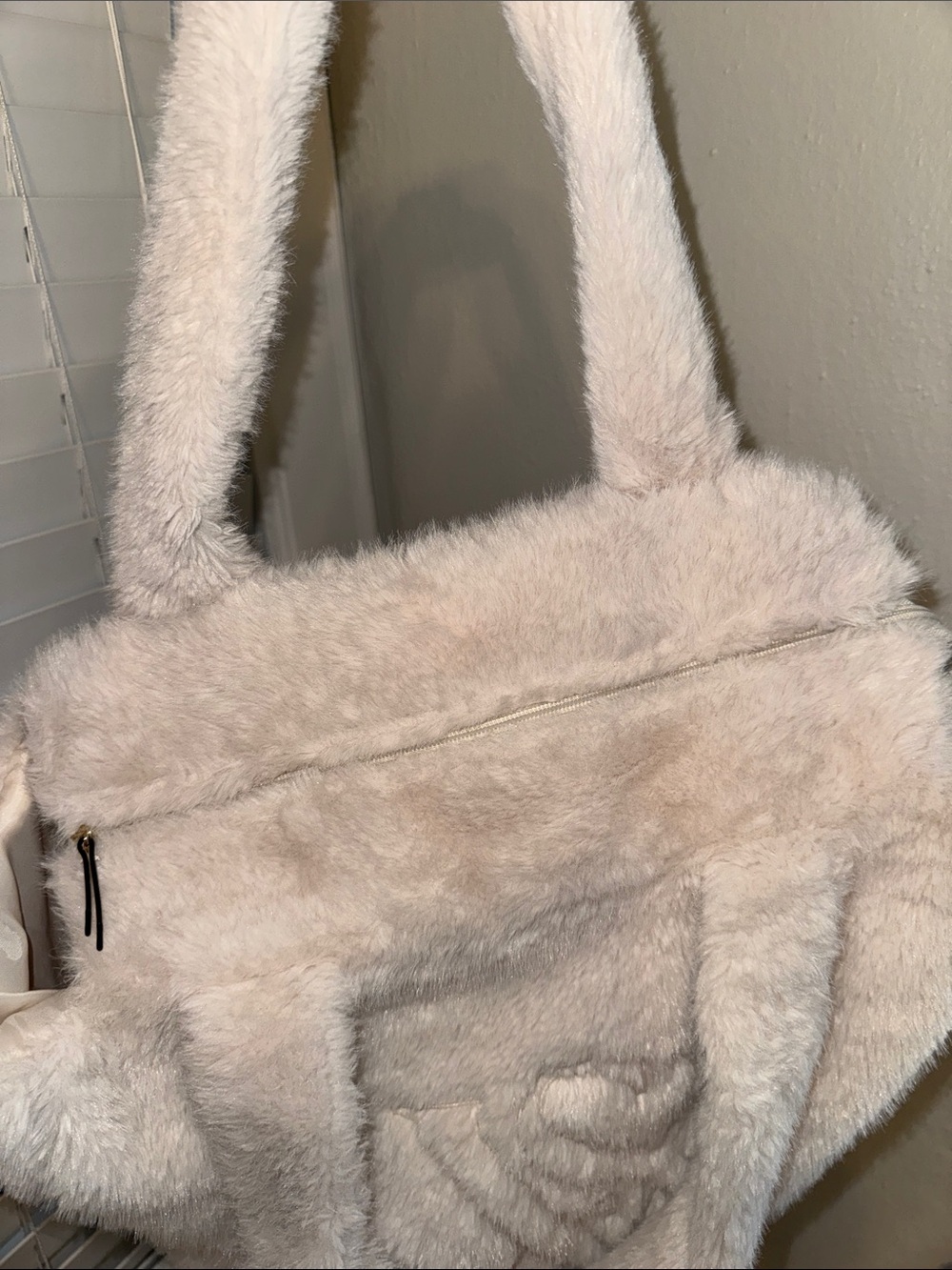 Victoria’s Secret Fur Zipper Tote - Picture 7 of 7
